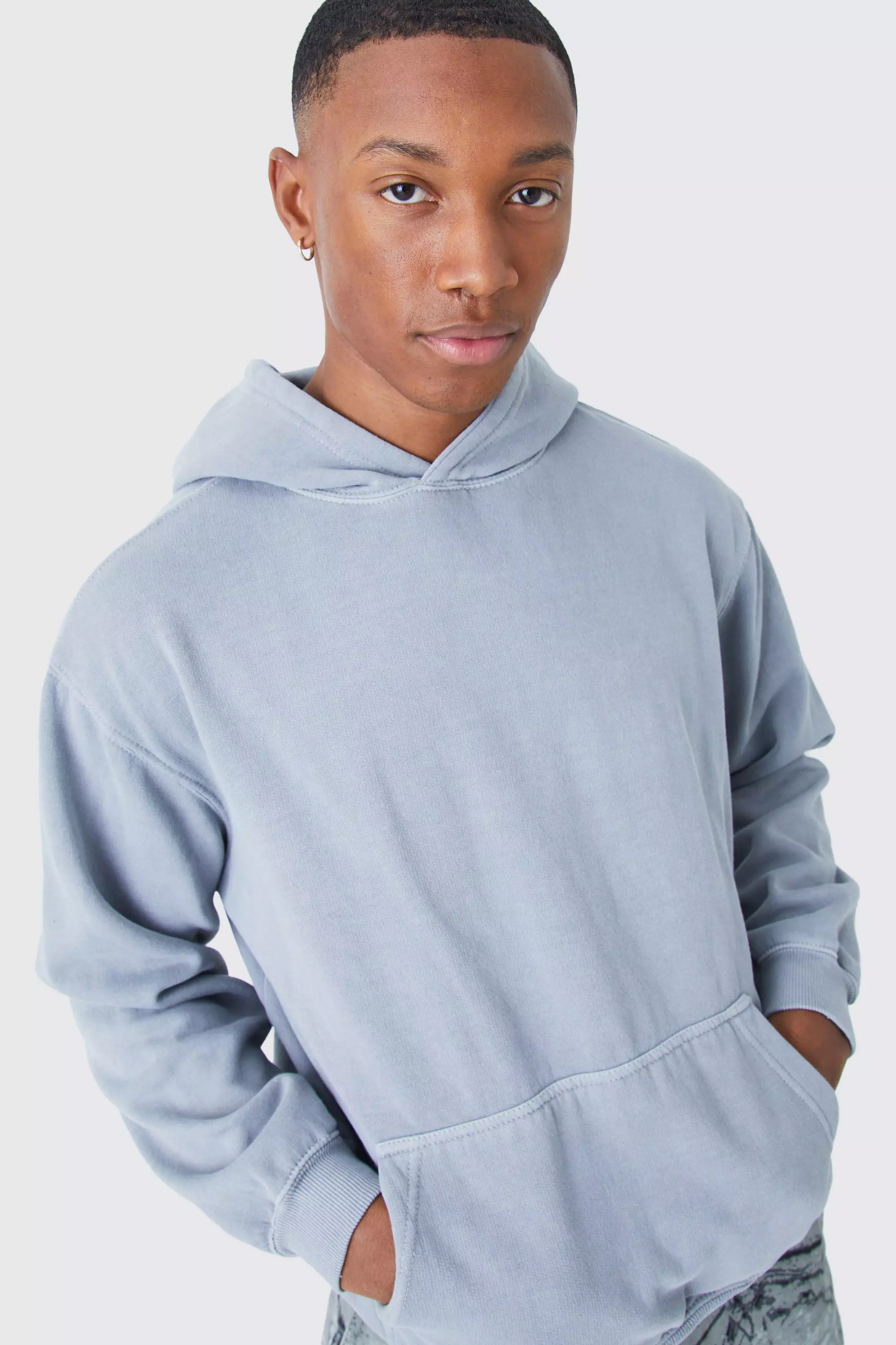 Light blue 2024 oversized hoodie